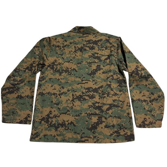 Rothco BDU Shirt Camo Military Jacket Kids Unisex Large 1128-0-654 Green Brown - Picture 7 of 7